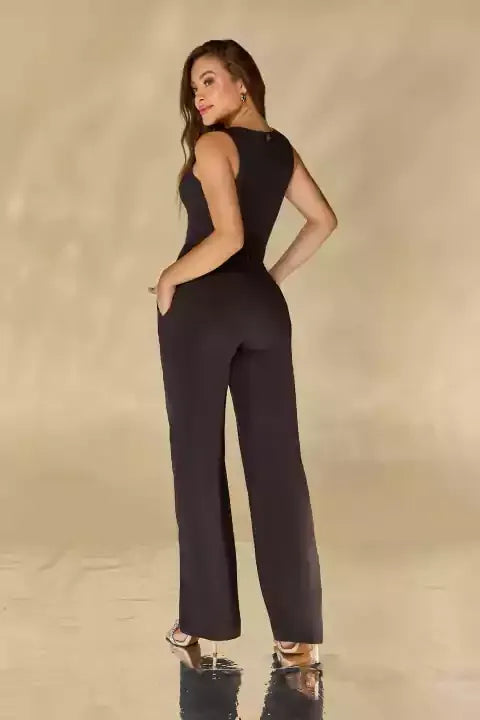 Conjunto Pantalona com Corsellet