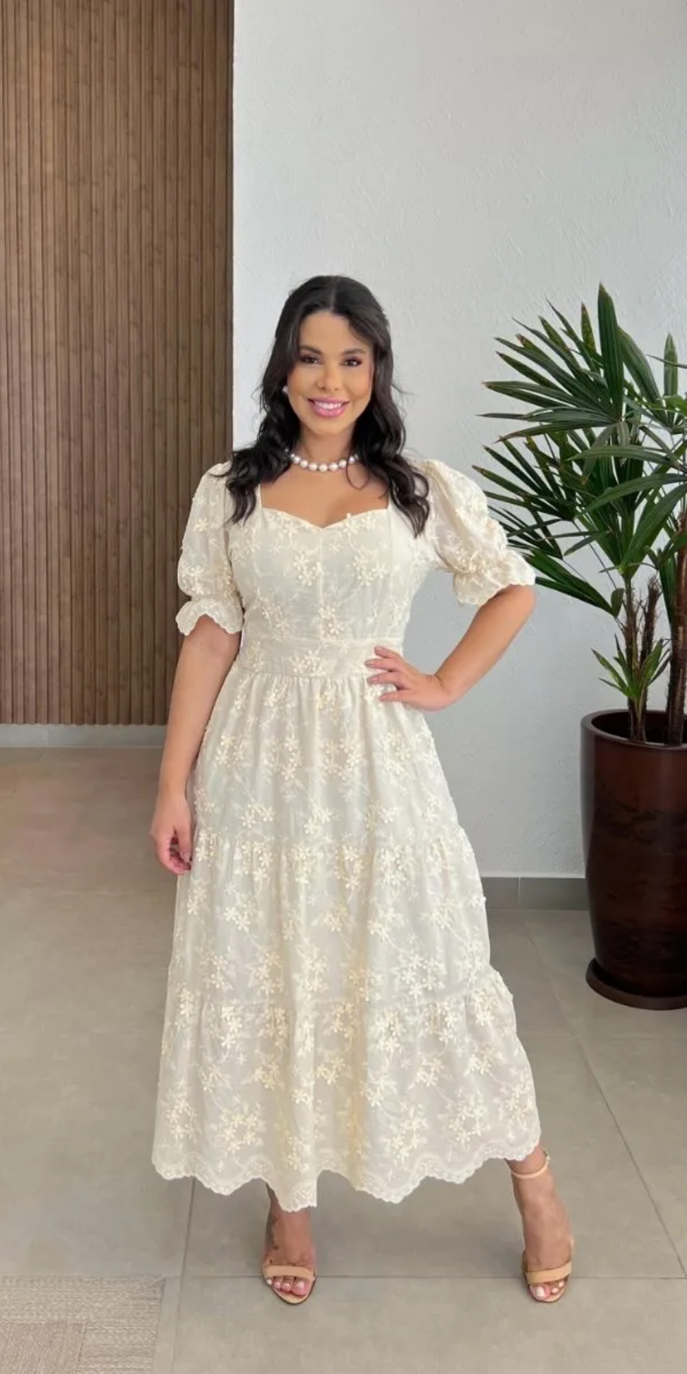 Vestido Céu de Outono